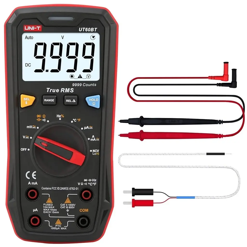 UNI-T UT89XE Tester Probador Multímetro True RMS hasta 1000V.webp