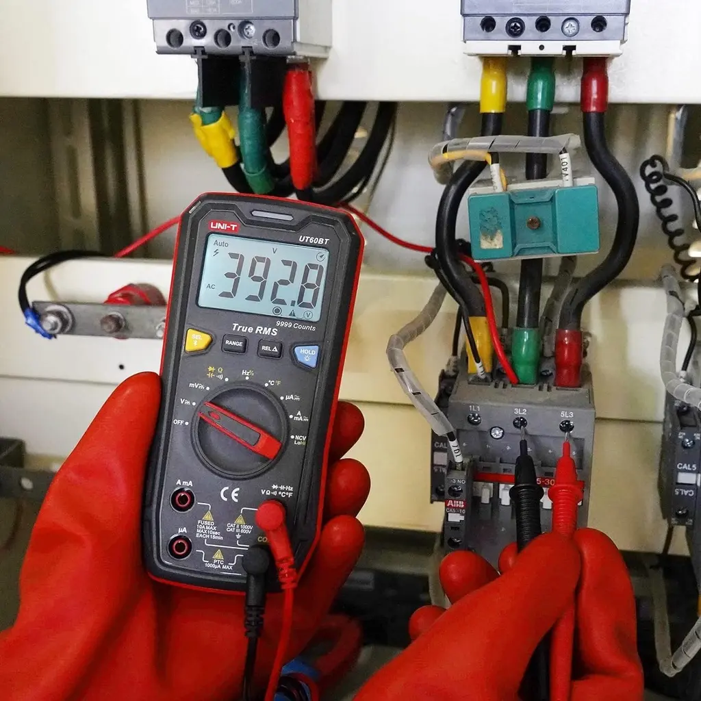 UNI-T UT60BT Tester Probador multímetro True RMS hasta 1000 V para solución de problemas eléctricos.webp
