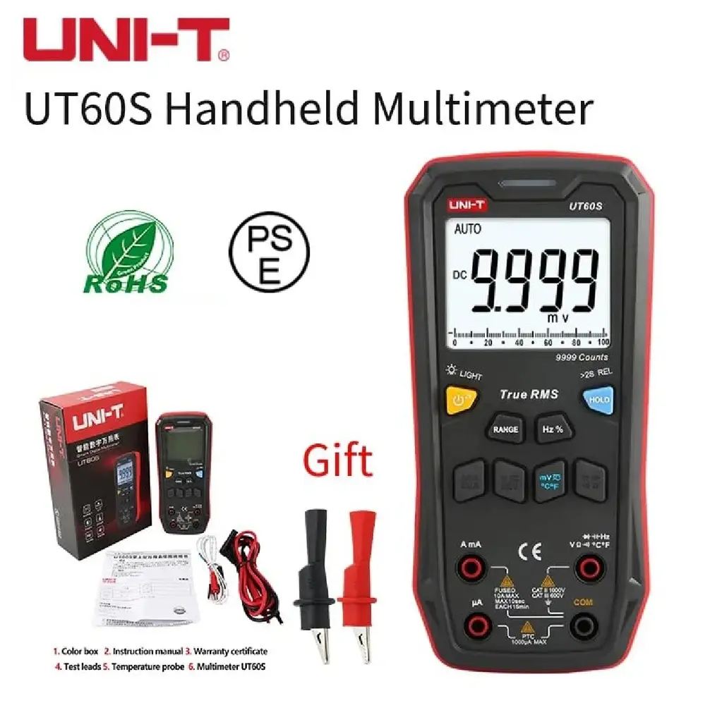 UNI-T UT60S Tester Probador Multímetro Digital True RMS hasta 1000V (1).webp