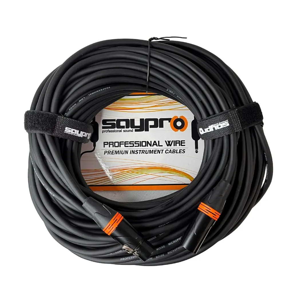SAYPRO SA-C25-100FT Cable de Audio, Microfono o Corneta Amplificada  XLR 30MTS (3).webp