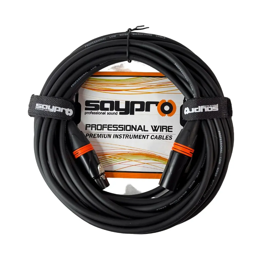 SAYPRO SA-C25-50FT Cable de Audio, Microfono o Corneta Amplificada  XLR 15MTS (3).webp