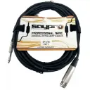 SAYPRO SA-C42-25FT XLR Hembra a PLUG Mono Para Micrófono 3.6 MTS.webp