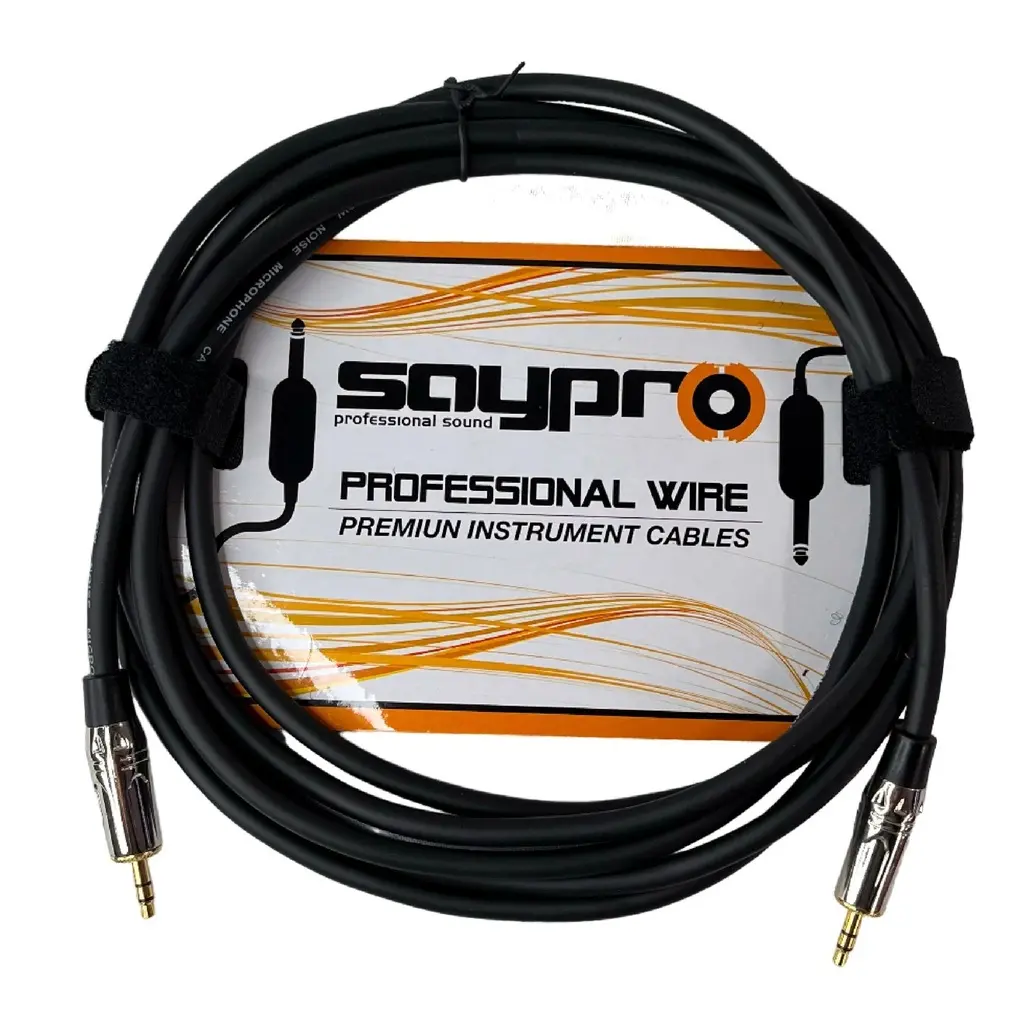 SAYPRO SA-C61-10FT Cable Audio Auxiliar Plug Mini Estéreo a Plug mini Estéreo 3mt (1).webp