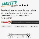 ROXTONE MMXX600L0150 Cable de Micrófono XLR A XLR 15 MTS (1).webp