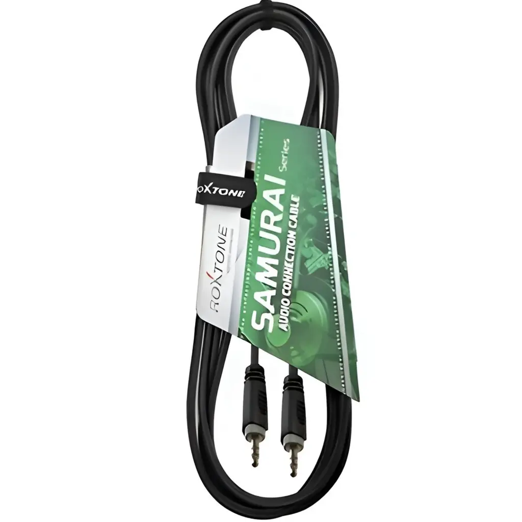 ROXTONE RACC260L3 Cable Extensión de Audifonos Plug Mini Estéreo a Jack Mini Estéreo 3mt Audio Auxiliar.webp