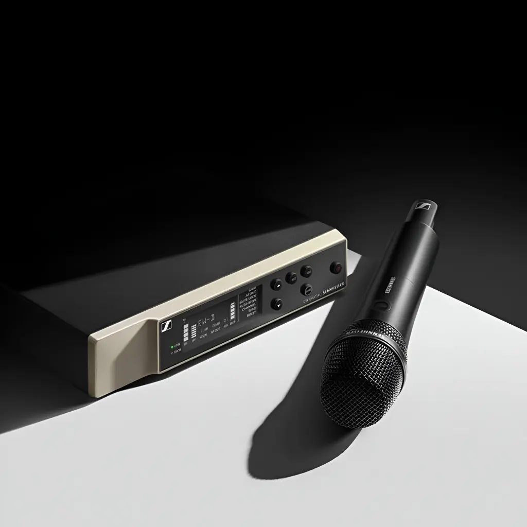 SENNHEISER EW DIGITAL 835-S Micrófono Inalámbrico Vocal de Mano Profesional Inteligente (5).webp