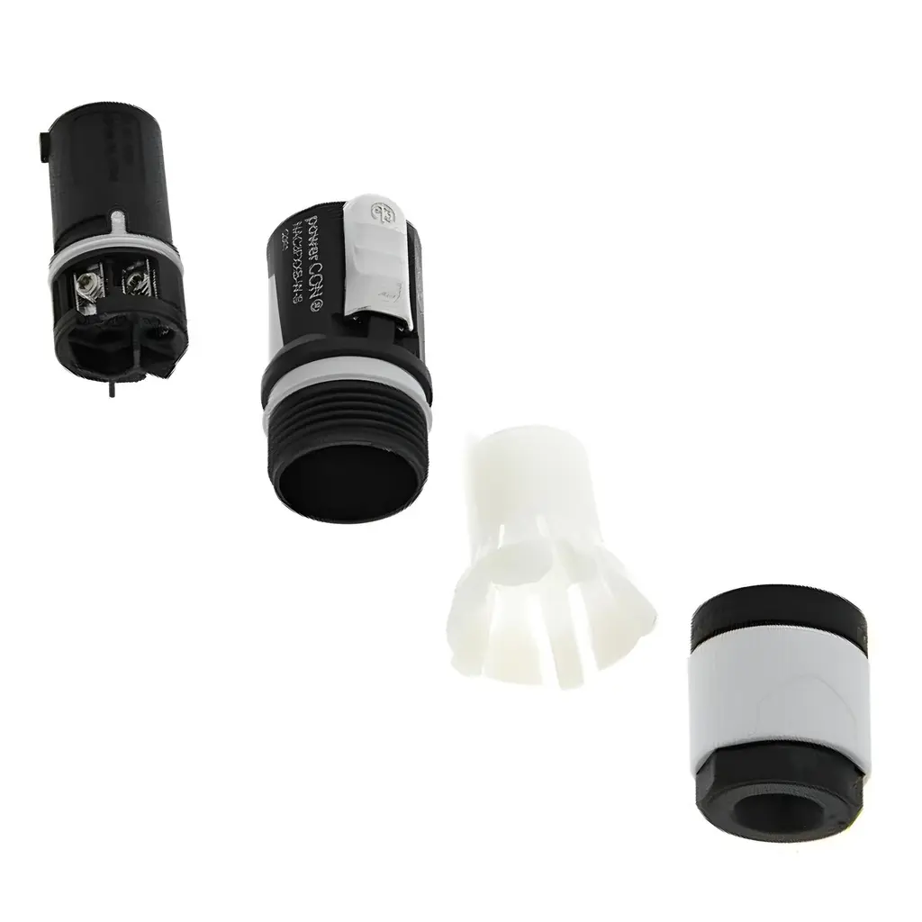 NEUTRIK NAC3FXXB-W-L POWERCON CORRIENTE 20A 250V AEREO GRIS Para De Cable De 10 a 18 mm (3).webp