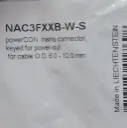 NEUTRIK NAC3FXXB-W-S POWERCON CORRIENTE 20A 250V AEREO GRIS Para De Cable De 6 a 12 mm (4).webp