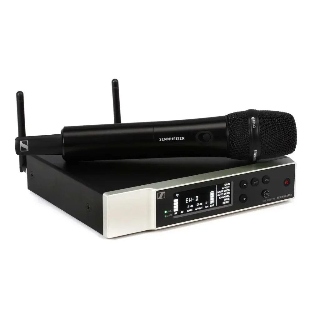 SENNHEISER EW DIGITAL 835-S Micrófono Inalámbrico Vocal de Mano Profesional Inteligente (2).webp
