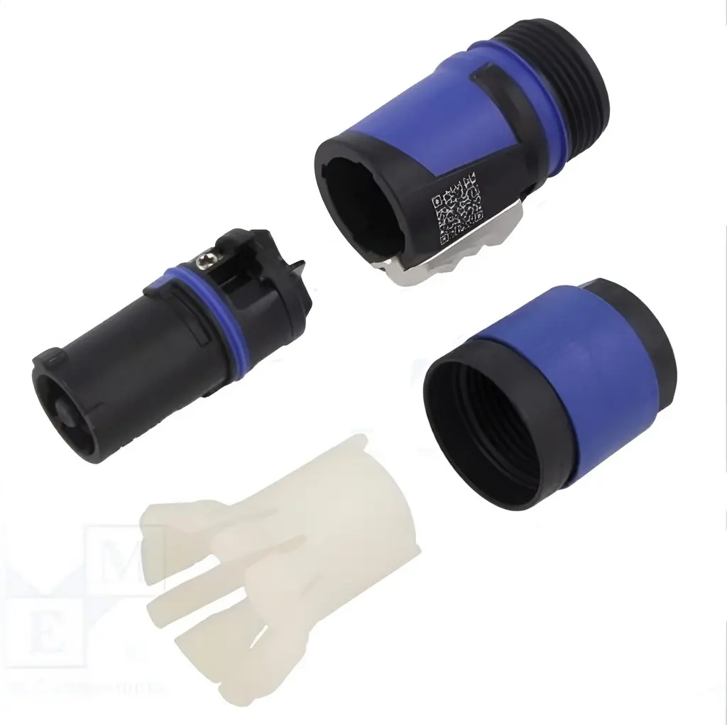 NEUTRIK NAC3FXXA-W-S POWERCON CORRIENTE 20A 250V AEREO AZUL Para De Cable De 6 a 12 mm (2).webp