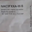 NEUTRIK NAC3FXXA-W-S POWERCON CORRIENTE 20A 250V AEREO AZUL Para De Cable De 6 a 12 mm (4).webp
