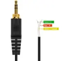 GENERICO Cable Reemplazo para Audífonos SONY MDR-7506 MDR-V6 V600 V700 V900 ATH-M50 (copiar) (1).webp