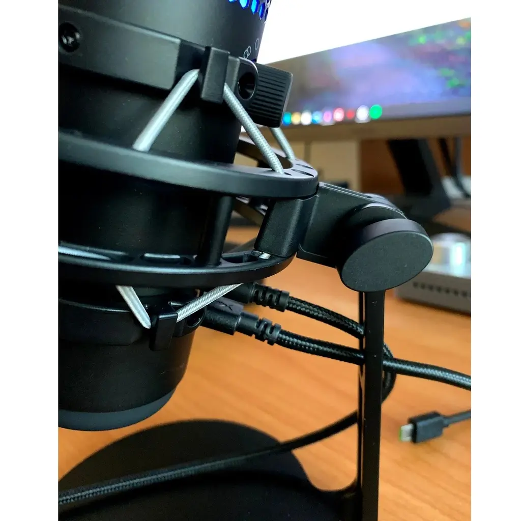 HyperX QuadCast-S Micrófono condensador USB RGB Gaming, podcasts, Twitch, YouTube, Discord (1).webp