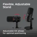 HyperX SOLOCAST 4P5P8AA Micrófono condensador USB RGB Gaming, podcasts, Twitch, YouTube, Discord (4).webp