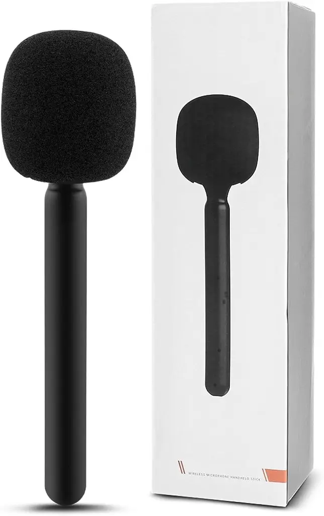 MANGO BASE PARA WIRELESS MINI Micrófono de entrevistas, conferencias, reporteros, podcasts, YouTube (1).webp