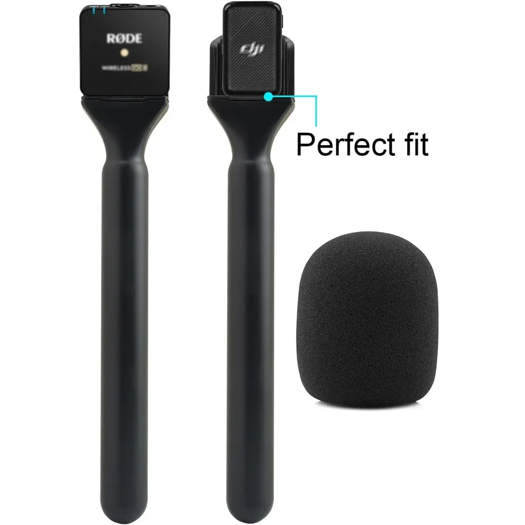 JCMOYUTY MANGO BASE PARA WIRELESS MINI Micrófono de entrevistas, conferencias, reporteros, podcasts, YouTube (1).webp