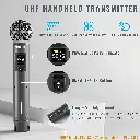 PHENYX PRO PTU-52-2H MICROFONOS INALAMBRICOS de Mano UHF 2 Canales.webp