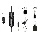 MOVO LV1-USB Micrófono de Balita conexión Plug mini TRRS y adaptador USB TRSpara teléfonos Android podcasts, Gaming, Twitch, YouTube, Entrevistas (8).webp