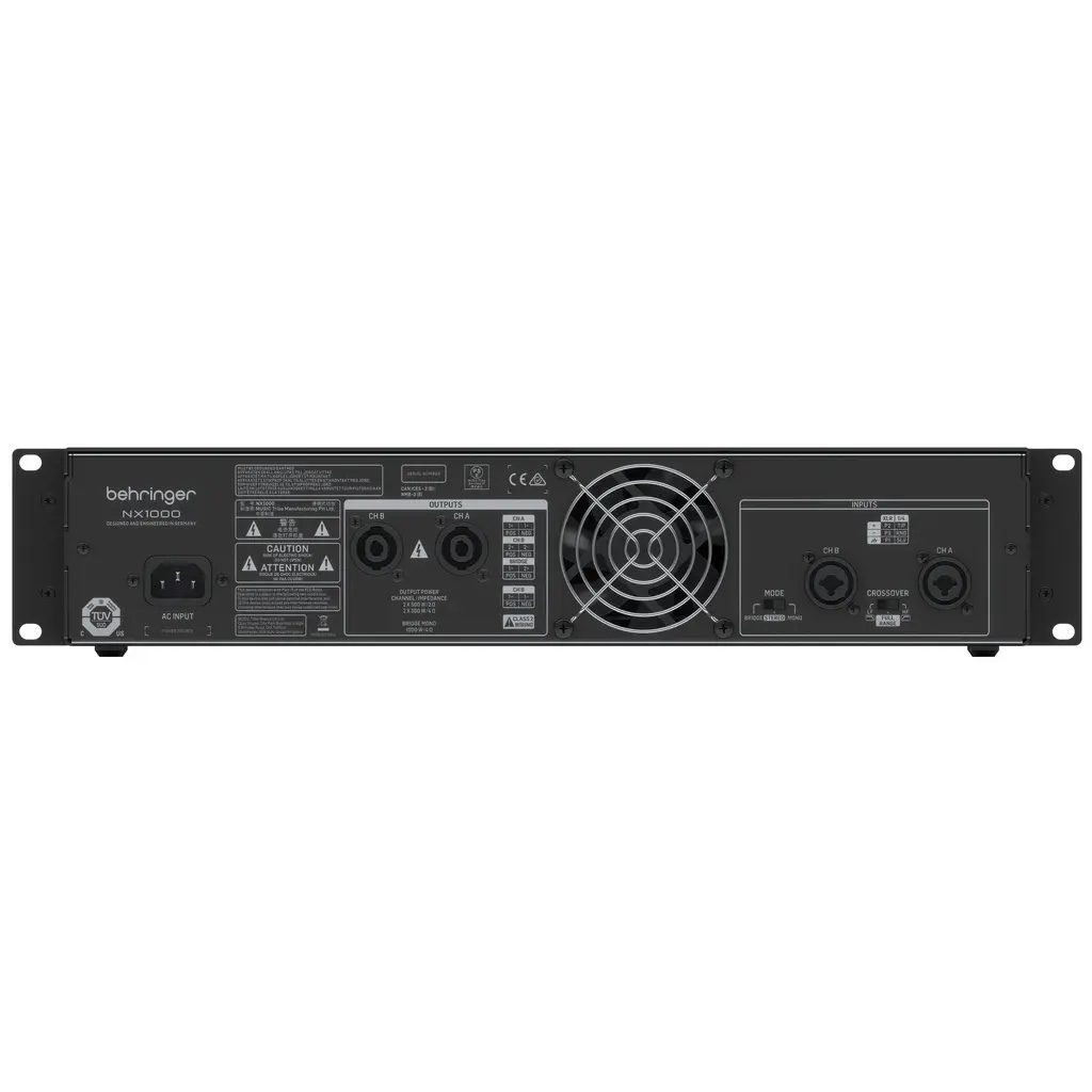 BEHRINGER AMPLIFICADOR POWER 1000W CLASE D 2 CANALES.webp