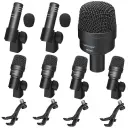 BEHRINGER MICROFONOS DE INSTRUMENTO PARA BATERIA COMBO DE 7 PIEZAS.webp
