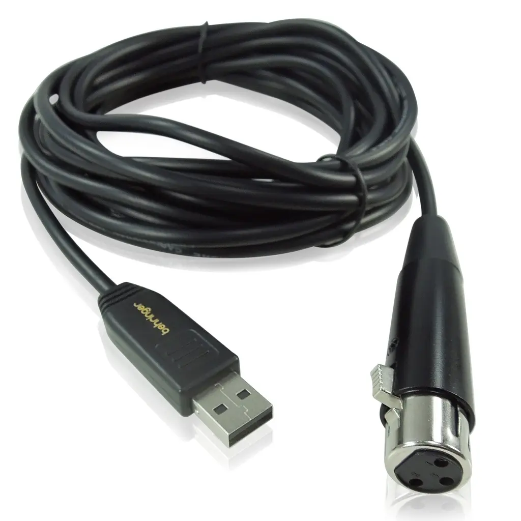 BEHRINGER CABLE DE INTERFAZ DE MICROFONO A USB.webp