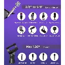 PARAL STAND PEDESTAL DE MICROFONO BRAZO JIRAFA TIPO RADIO CON ANTIPOP.webp