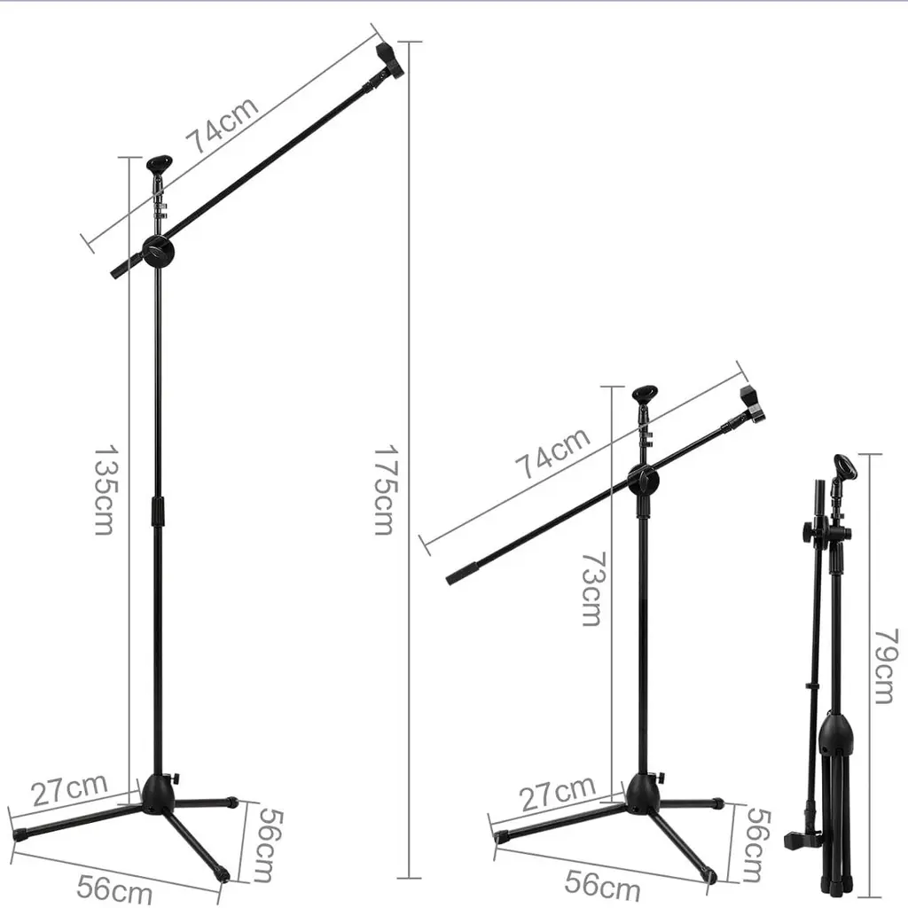 FIRST-RATE PRODUCT PEDESTAL PARA MICROFONO CON BOOM LIVIANO CAJA AZUL (1).webp
