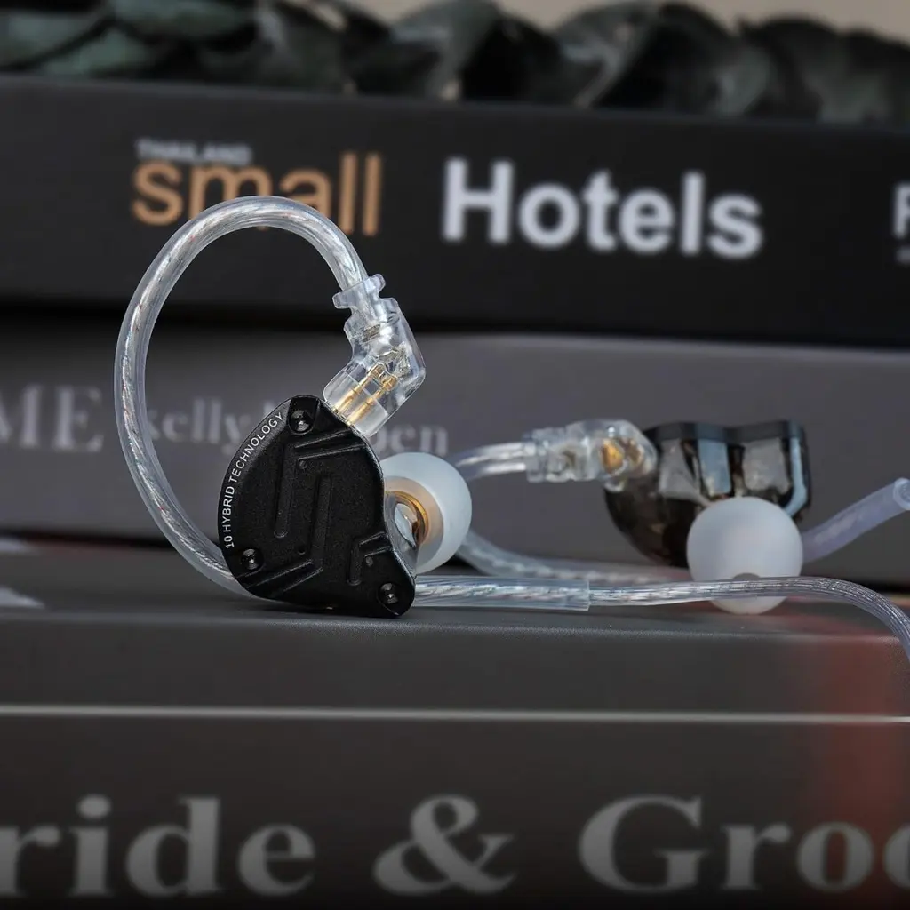KZ LINSOUL KZ ZS10 Pro X con Micrófono Auriculares intrauditivos Audífonos De Monitoreo Alta Fidelidad IEM Con Cable Desmontable (8).webp