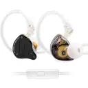 KZ LINSOUL KZ ZS10 Pro X con Micrófono Auriculares intrauditivos Audífonos De Monitoreo Alta Fidelidad IEM Con Cable Desmontable (2).webp