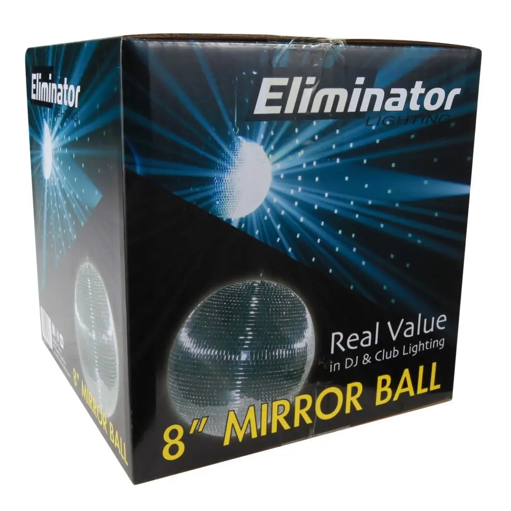 ADJ ELIMINATOR BOLA DE ESPEJO 8 PULGADAS SOLA.webp