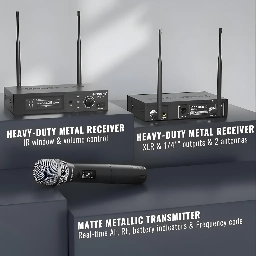 PHENYX PRO PTU-1U MICROFONO INALAMBRICO de Mano UHF (1).webp