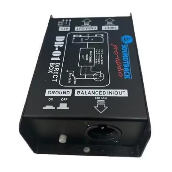 SOUNDTRACK DB-01 DIRECT BOX CAJA DIRECTA PASIVA xlr.webp