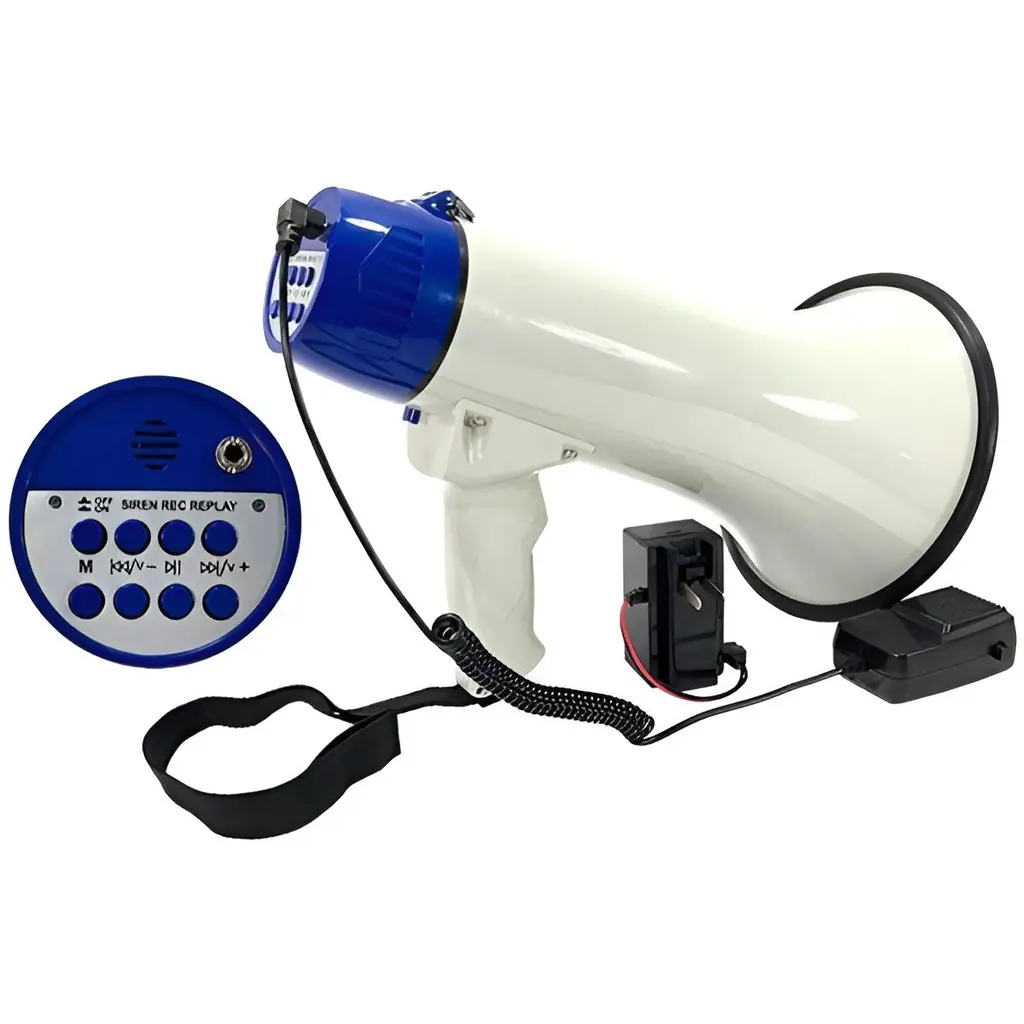 SKY ER-15USB Megafono Recargable 25W con Grabación 20 segundos y sirena (1).webp