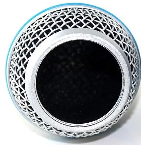 REJILLA BETA58 como malla Protectora De Micrófono Estándar.webp