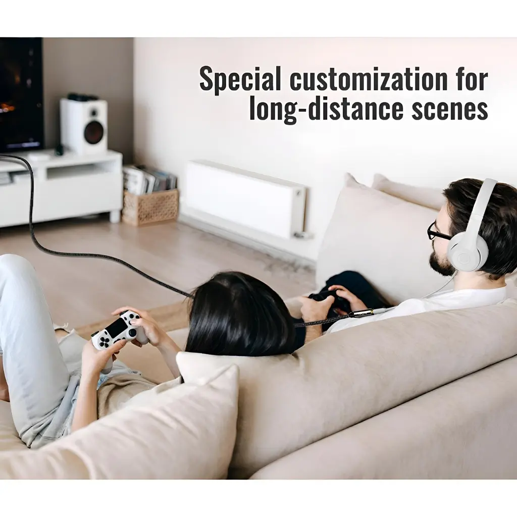 ROXTONE RACC260L3 Cable Extensión de Audifonos Plug Mini Estéreo a Jack Mini Estéreo 3mt Audio Auxiliar.webp