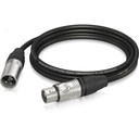 BEHRINGER GMC-300 CABLE DE MICROFONO / CORNETA AMPLIFICADA 3MTS XLR, 0.22MM 24AGW