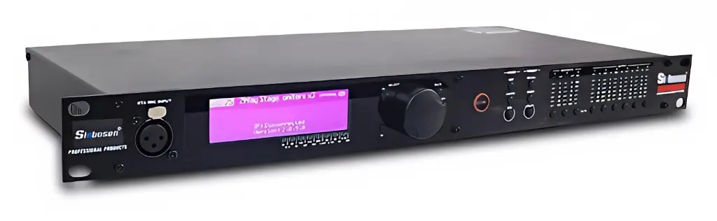 SINBOSEN V-360 Procesador Ecualizador Crossover Limitador Compresor y Analizador 3.webp