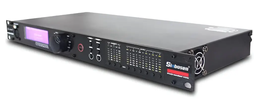 SINBOSEN V-360 Procesador Ecualizador Crossover Limitador Compresor y Analizador 4.webp
