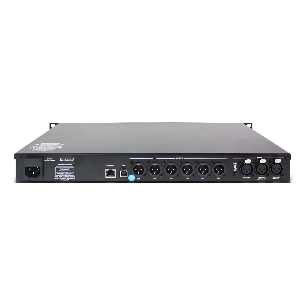 SINBOSEN V-360 Procesador Ecualizador Crossover Limitador Compresor y Analizador 5.webp