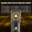 MAONO AU-A04T Micrófono Estudio Grabación De Condensado USB Con Paral de Mesa y Antipop