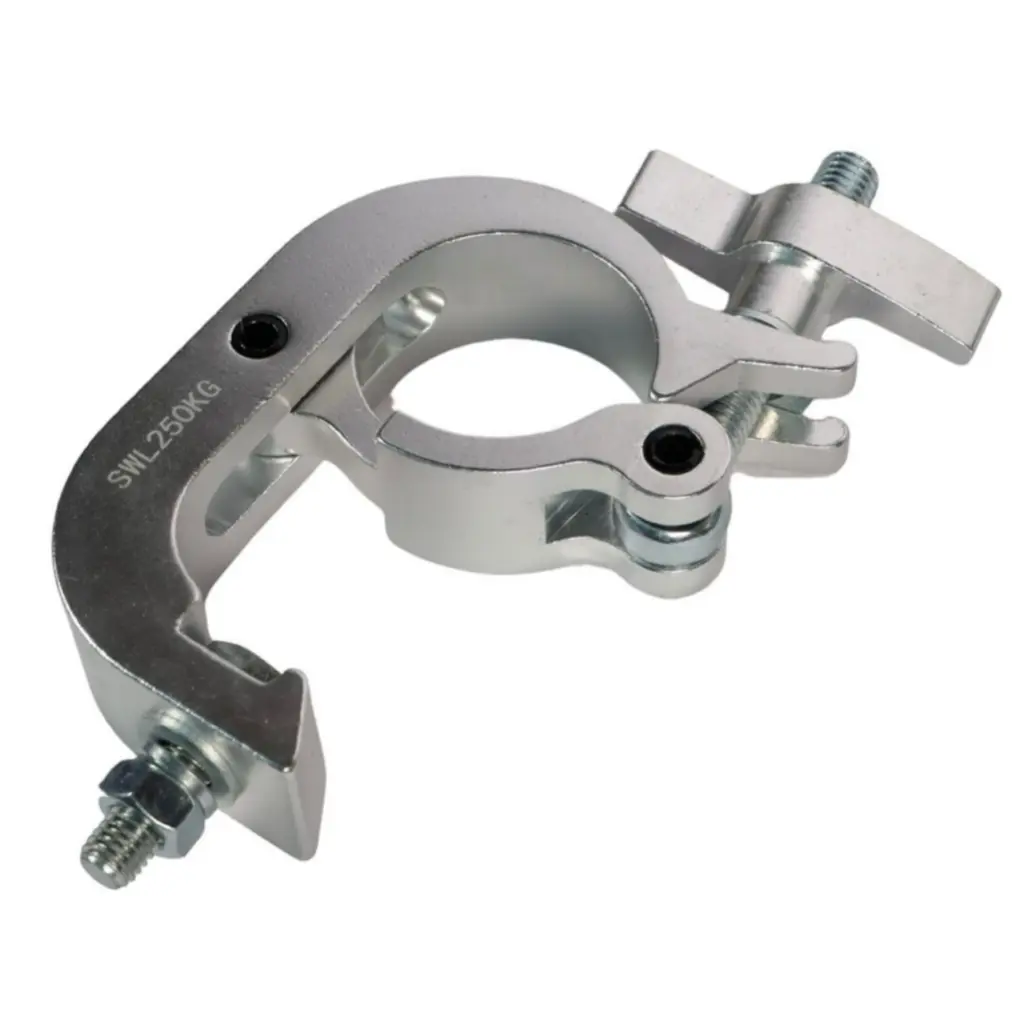 AUDIOSON JZ-B34 CLAMP PARA TRUSS Abrazadera Para Luces Tipo Gancho 48 a 51mm Soporta 250 Kg C.webp