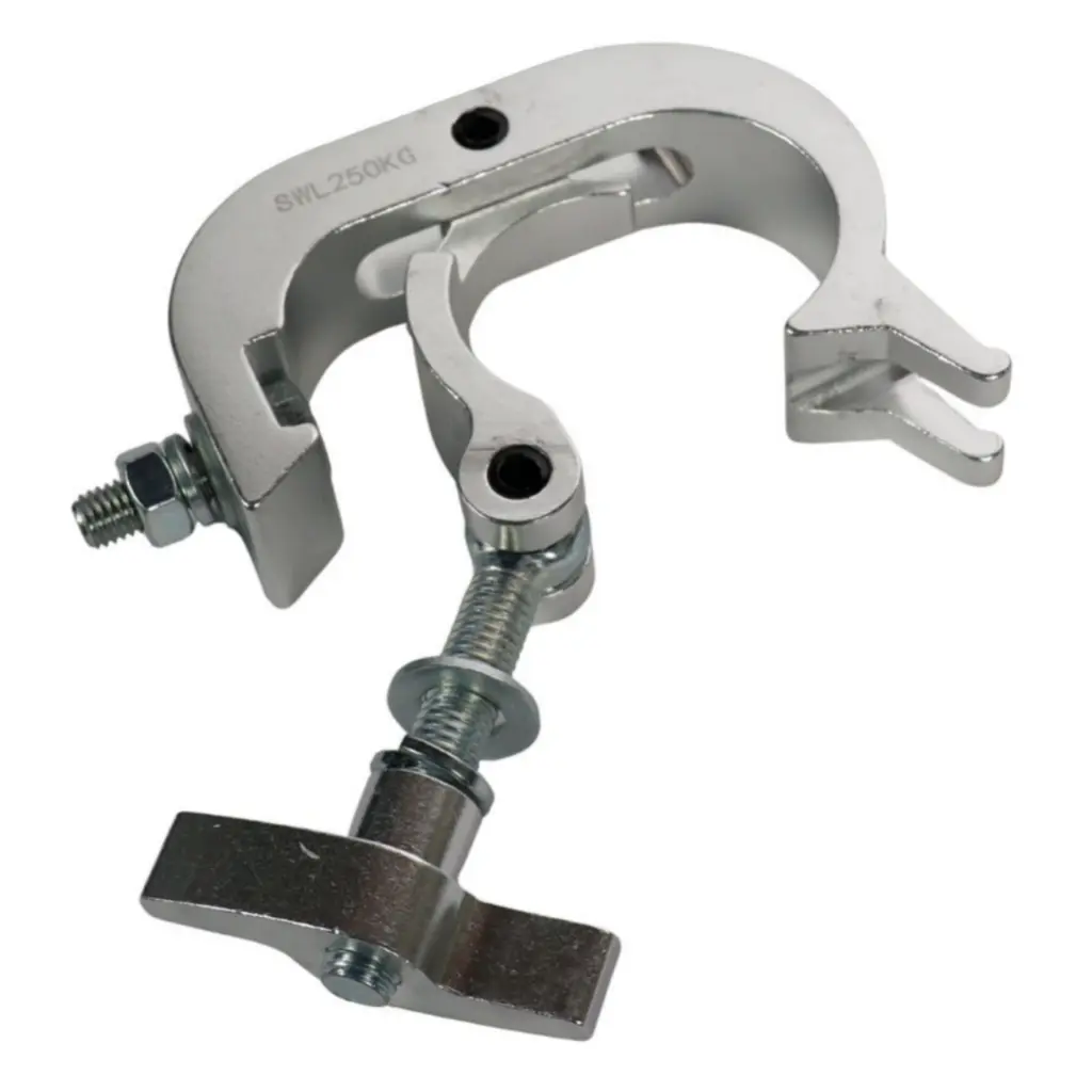AUDIOSON JZ-B34 CLAMP PARA TRUSS Abrazadera Para Luces Tipo Gancho 48 a 51mm Soporta 250 Kg J.webp