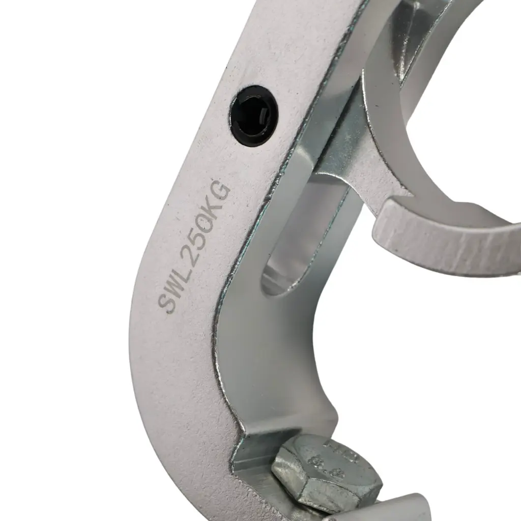 AUDIOSON JZ-B34 CLAMP PARA TRUSS Abrazadera Para Luces Tipo Gancho 48 a 51mm Soporta 250 Kg W.webp