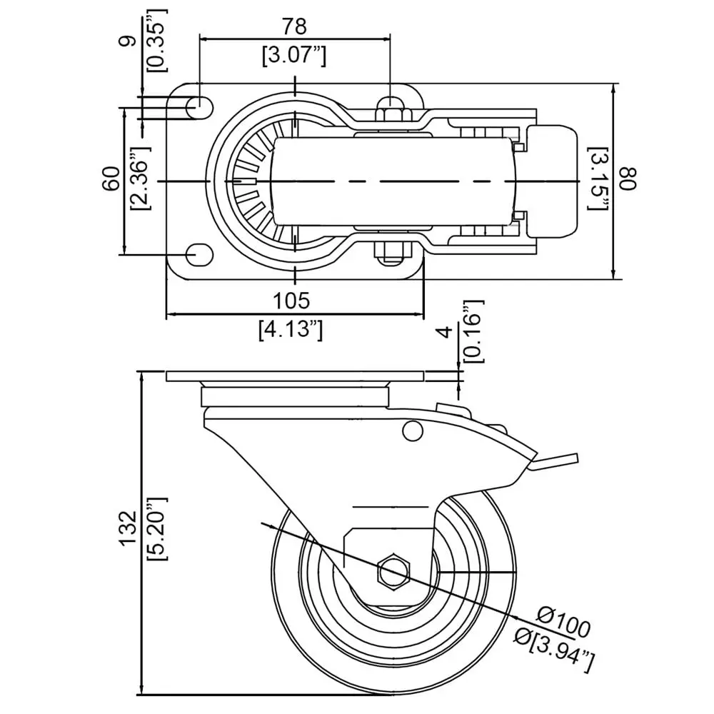 PENN ELCOM W9008-V6 ruedas rack r.webp