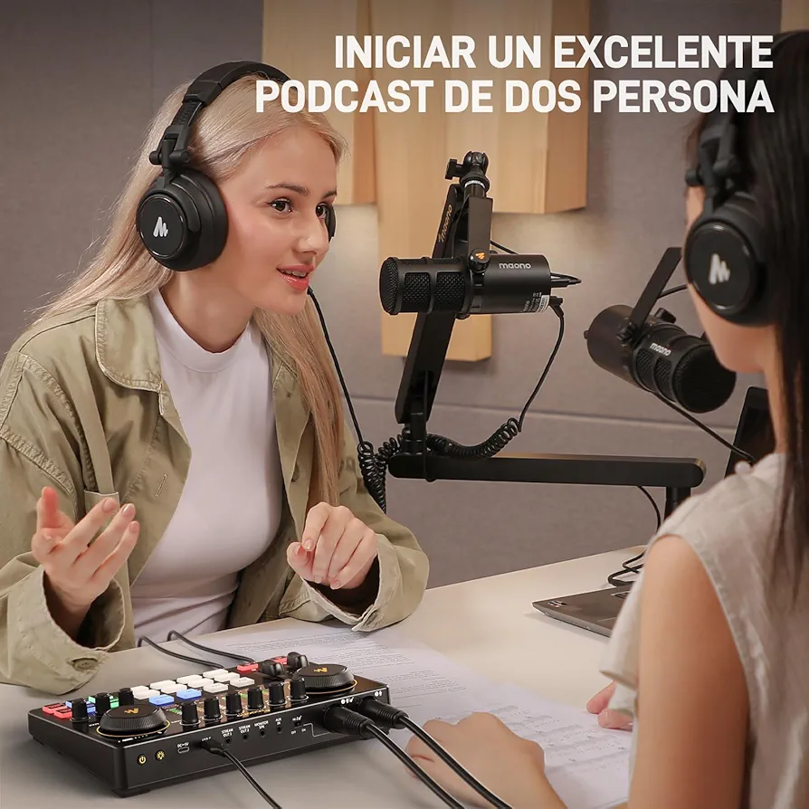 MAONO E2 GEN2 Consola Interfaz de Audio para transmisión de podcasts 1.webp