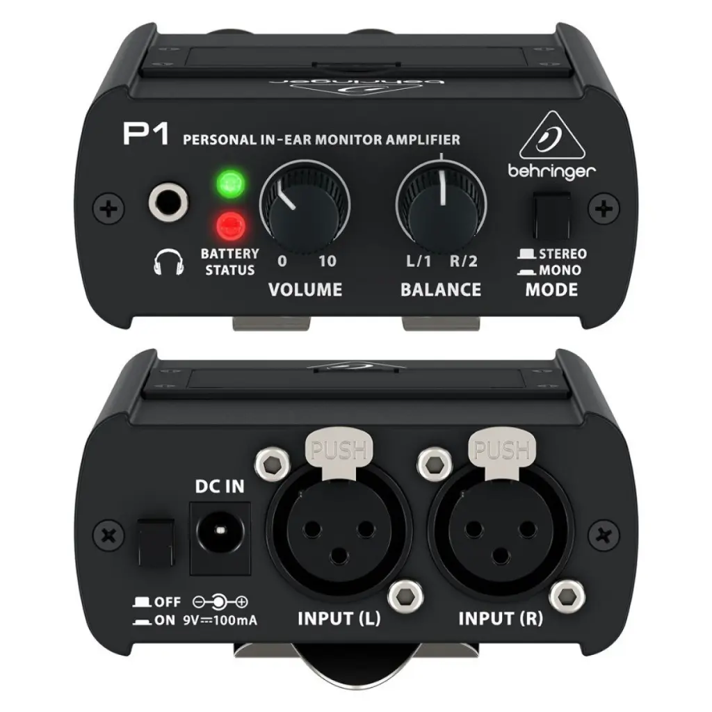 BEHRINGER P1 in-er Belt-Pack Monitor personal de Oído.webp
