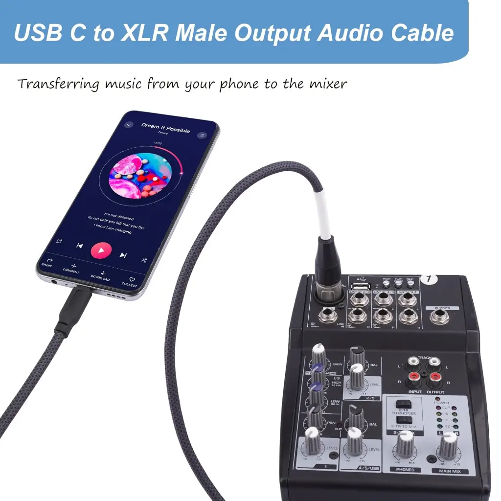 DEVINAL CABLE USB-C A XLR NACHO 3MT S.webp