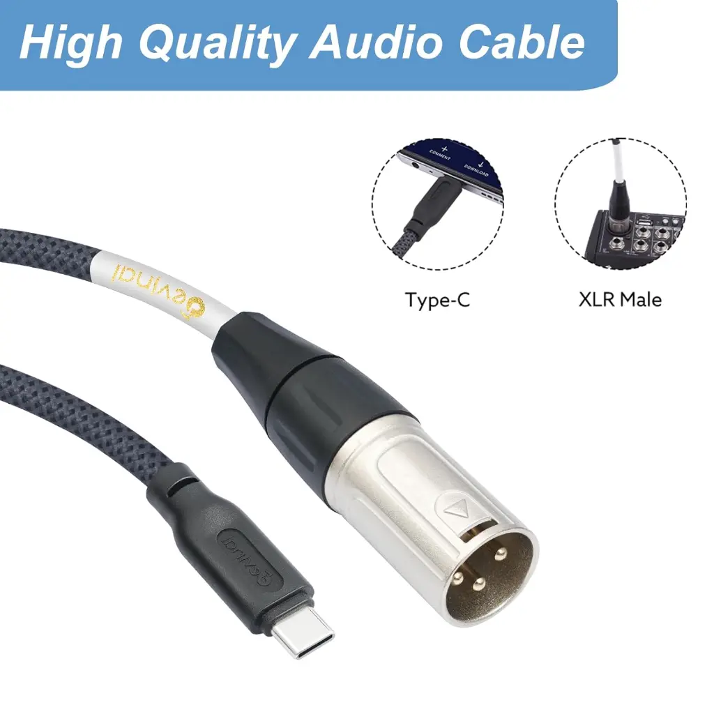 DEVINAL CABLE USB-C A XLR NACHO 3MT C.webp
