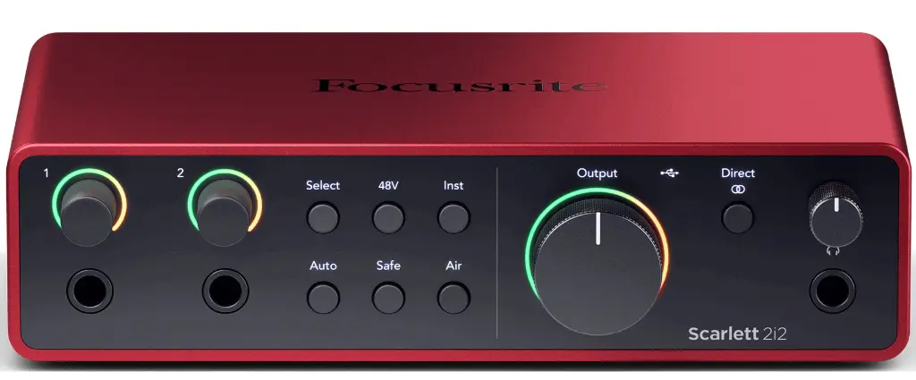 FOCUSRITE SCARLETT 2i2 4th Gen Interfaz de audio USB b.webp