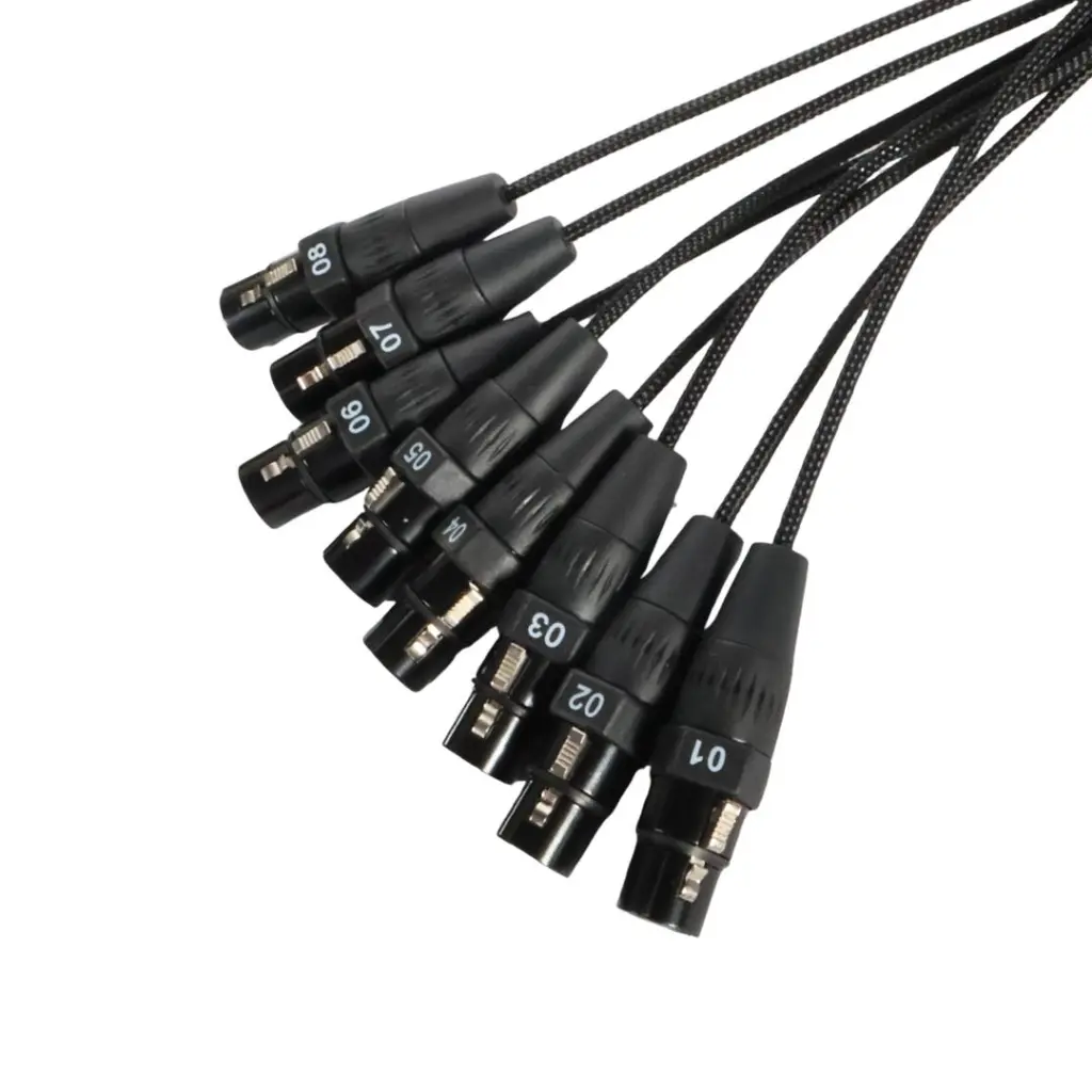 AUDIOSON AS-CXP5 Cable Snake 8 XLR Hembras a 8 Plug Estéreo TS 6.35mm 5MTS K.webp